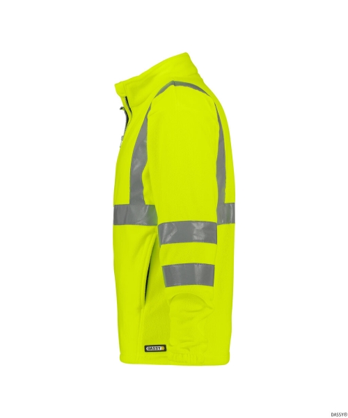 DASSY-Warnschutz-Fleecejacke KALUGA , gelb