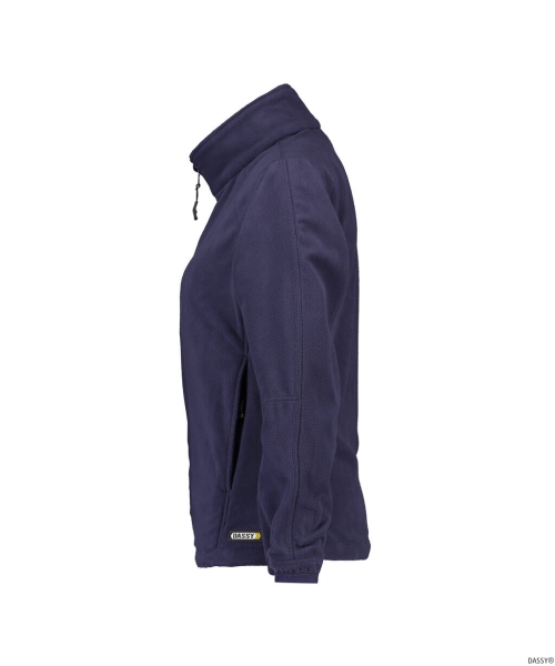 DASSY-Damen-Fleecejacke PENZA, dunkelblau