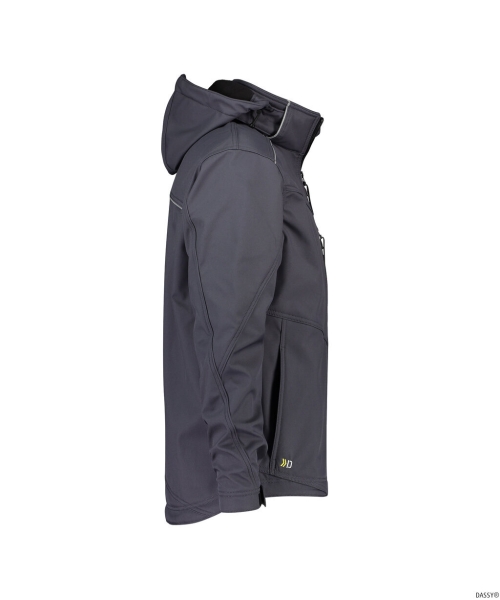 DASSY-Softshell-Jacke TAVIRA , grau