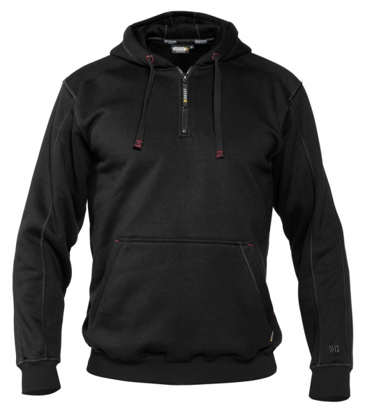 DASSY-Kapuzensweatshirt INDY,  schwarz