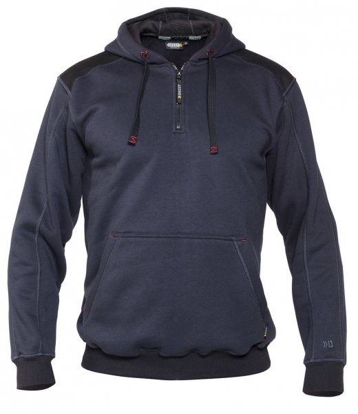 DASSY-Kapuzensweatshirt INDY,  dunkelblau/schwarz