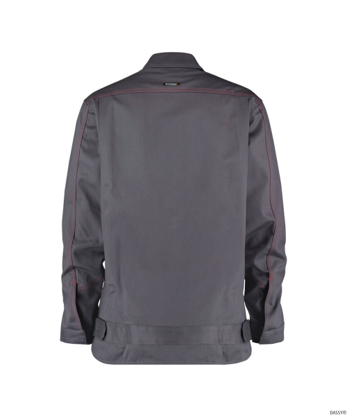 DASSY-Flammhemmende Arbeitsjacke MONTANA  , grau