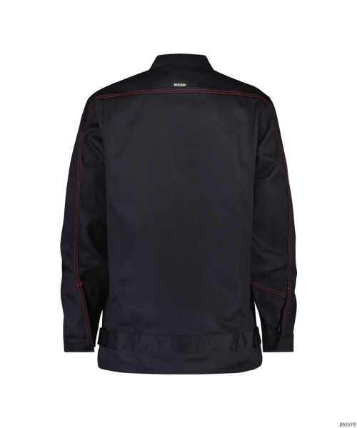 DASSY-Flammhemmende Arbeitsjacke MONTANA  , schwarz