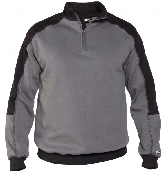 DASSY-Sweatshirt BASIEL grau/schwarz