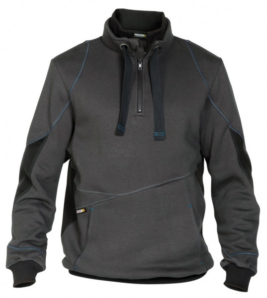 DASSY-Sweatshirt STELLAR, grau/schwarz