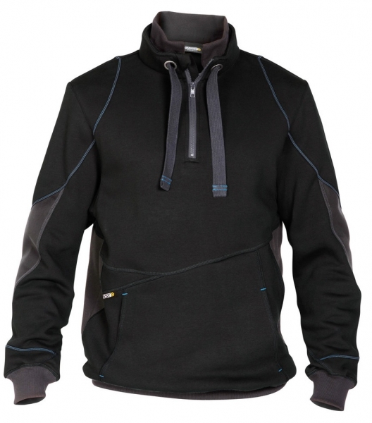 DASSY-Sweatshirt STELLAR, schwarz/grau