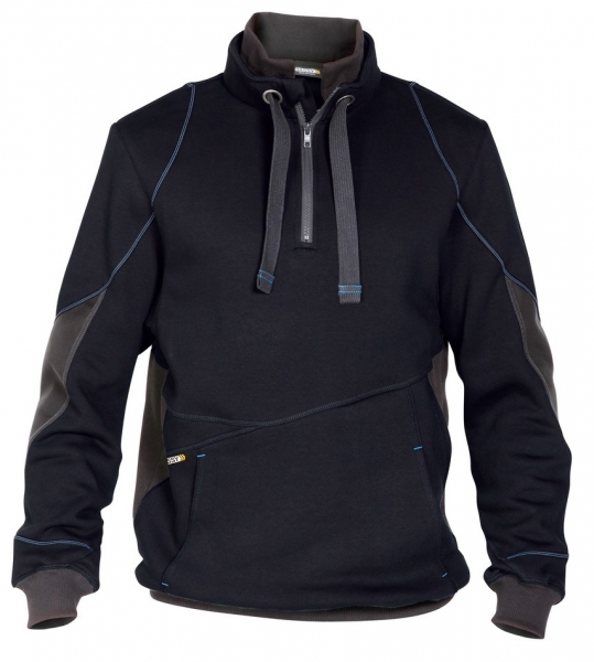 DASSY-Sweatshirt STELLAR, dunkelblau/grau