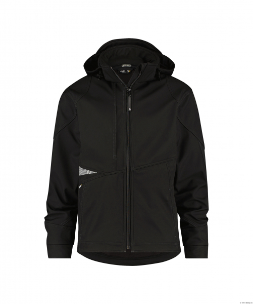 DASSY-Softshell-Jacke GRAVITY, schwarz