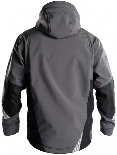 DASSY-Softshell-Jacke GRAVITY,   grau/schwarz