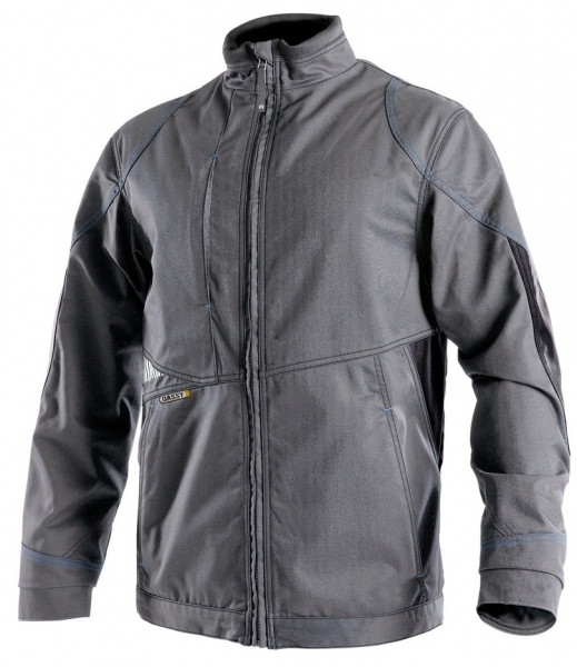 DASSY-Arbeitsjacke ATOM,  grau/schwarz