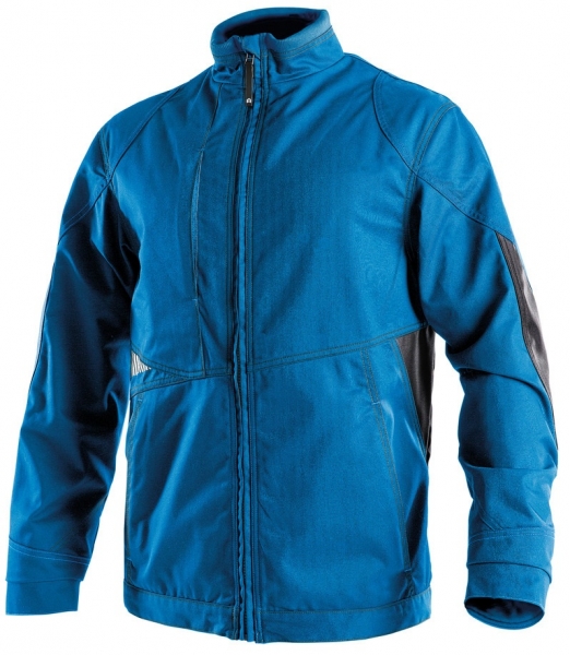 DASSY-Arbeitsjacke ATOM,  kornblau/grau