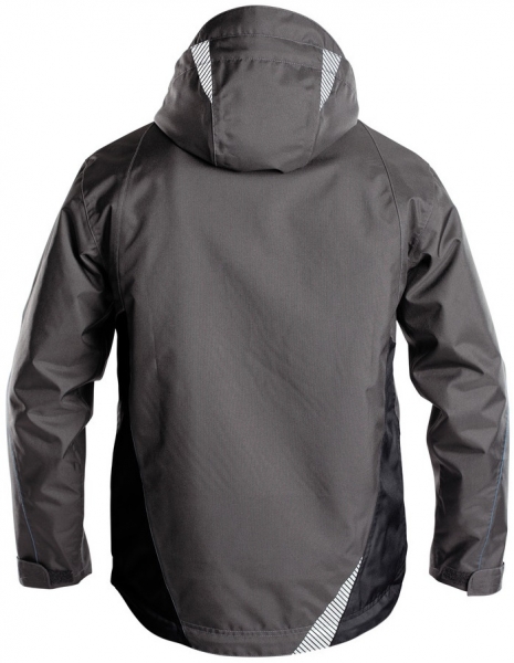 DASSY-Regenjacke HYPER,  grau/schwarz