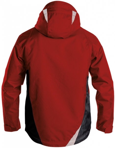 DASSY-Regenjacke HYPER,  rot/grau