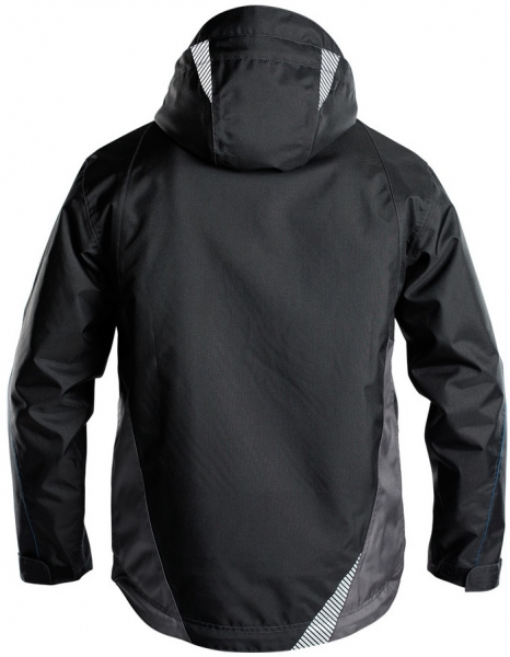 DASSY-Regenjacke HYPER,  schwarz/grau