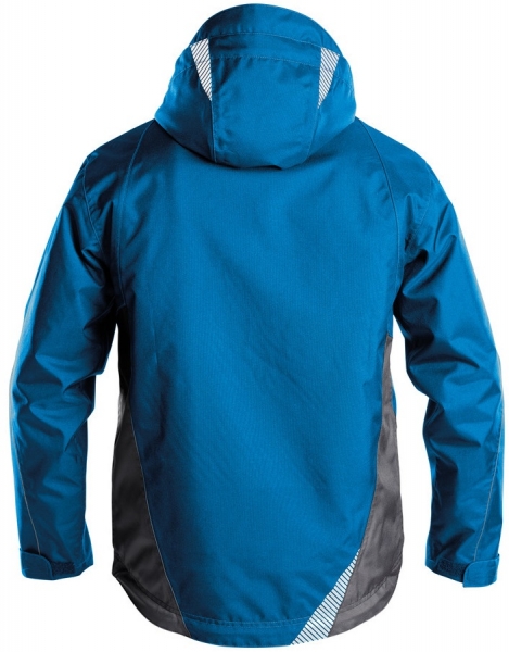 DASSY-Regenjacke HYPER,  kornblau/grau