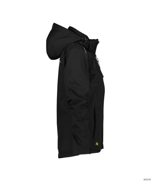 DASSY-Softshell-Jacke Women TAVIRA , schwarz