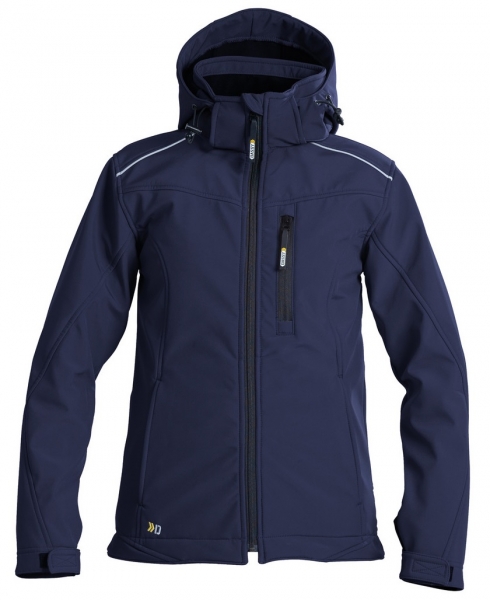 DASSY-Softshell-Jacke Women TAVIRA , dunkelblau