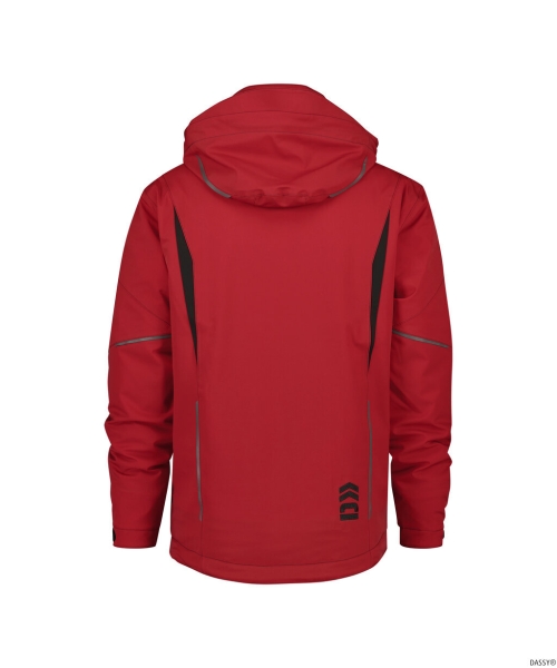 DASSY-Stretch-Winterjacke NORDIX, rot