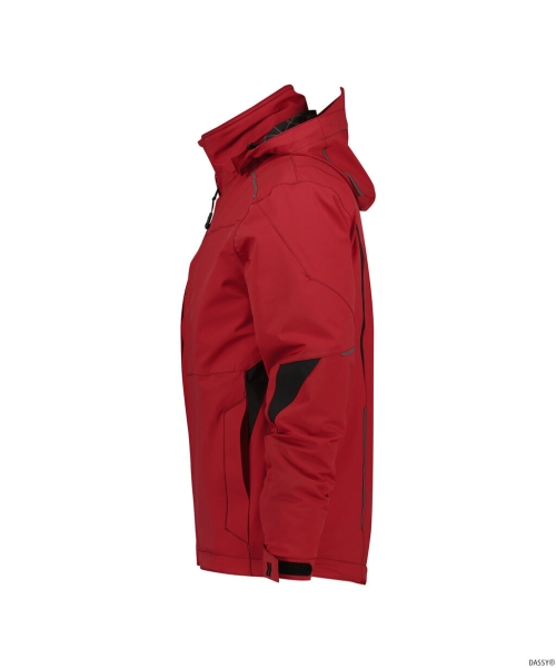 DASSY-Stretch-Winterjacke NORDIX, rot