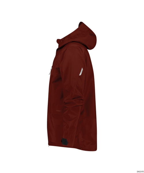 DASSY-Regenjacke VIRUNGA, 170g/m�, gebranntes ziegelrot