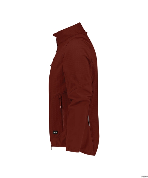 DASSY-Midlayer-Jacke SINTRA, 280g/m�, gebranntes Ziegelrot