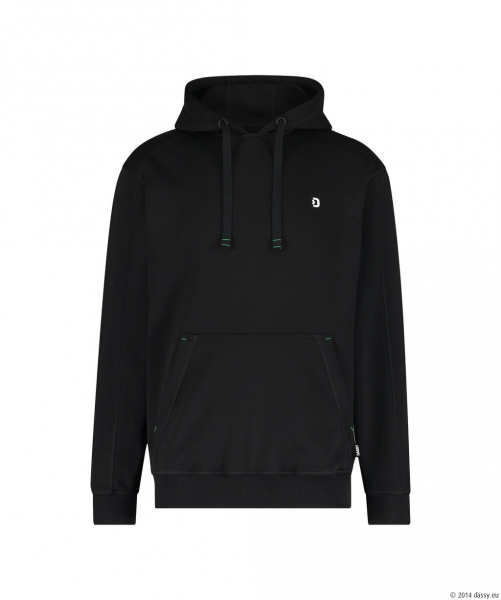 DASSY� Woodie Kapuzensweatshirt mit Aufdruck, schwarz
