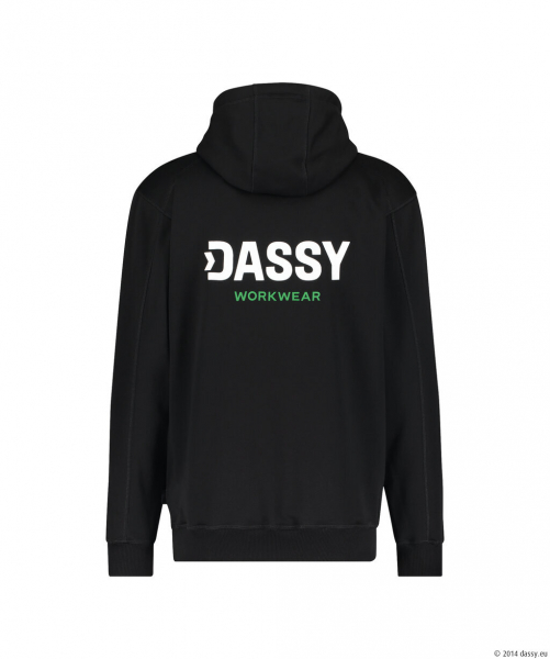 DASSY� Woodie Kapuzensweatshirt mit Aufdruck, schwarz