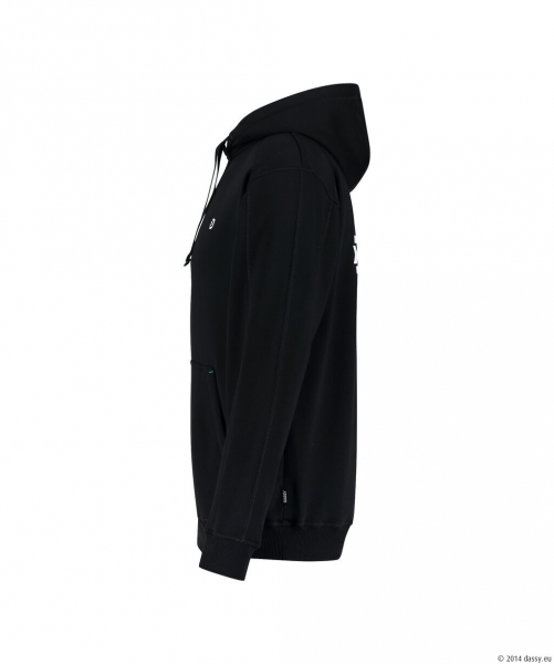 DASSY� Woodie Kapuzensweatshirt mit Aufdruck, schwarz