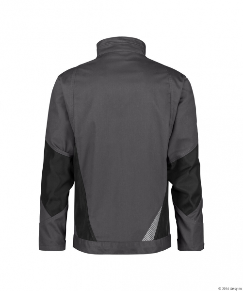 DASSY� Atom Next Arbeitsjacke, anthrazitgrau/schwarz