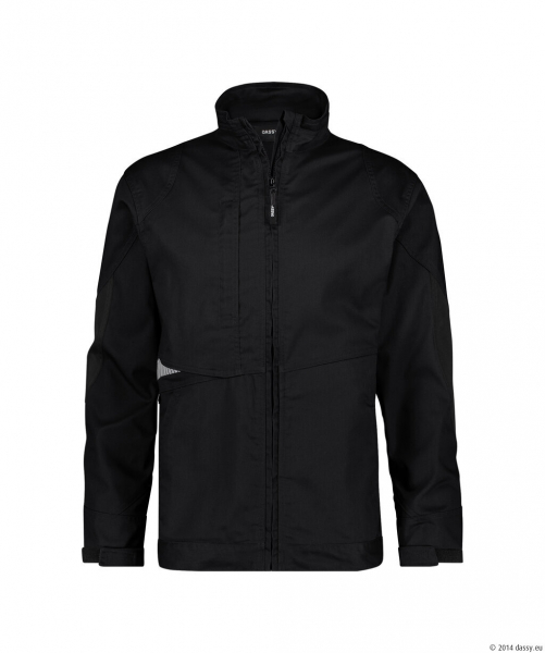 DASSY® Atom Next Arbeitsjacke, schwarz/anthrazitgrau