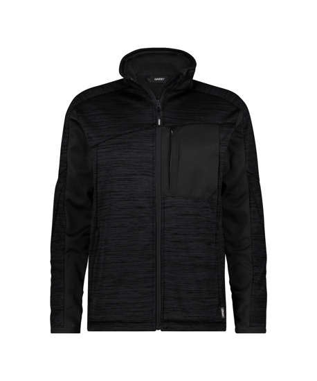DASSY-Midlayer Jacke, CONVEX NEXT, schwarz