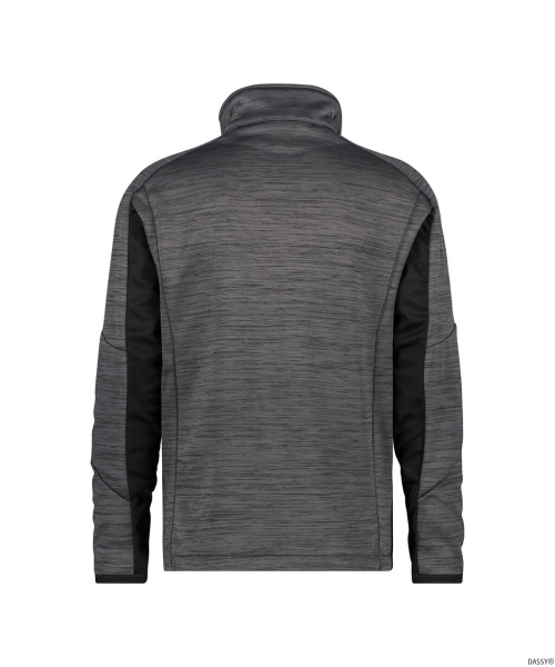 DASSY-Midlayer Jacke, CONVEX NEXT, anthrazitgrau/schwarz