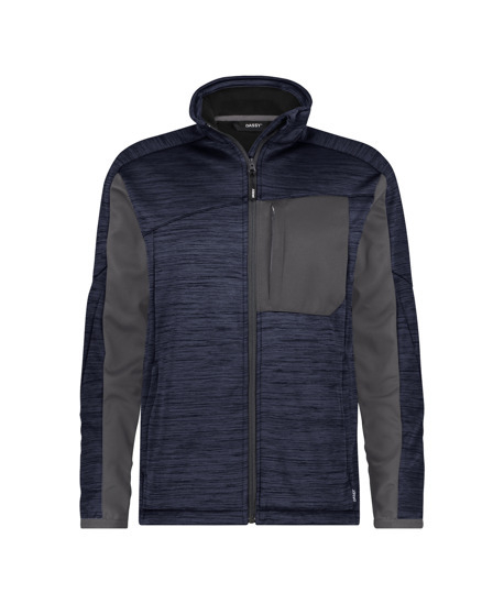 DASSY-Midlayer Jacke, CONVEX NEXT, nachtblau/anthrazitgrau