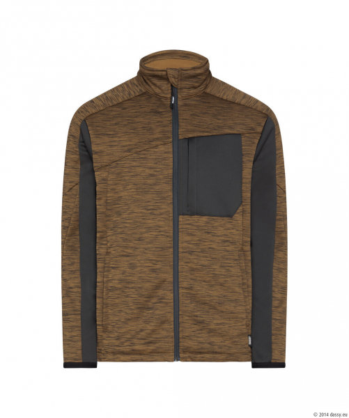 DASSY® Convex Next Midlayer-Jacke, azurblau/anthrazitgrau