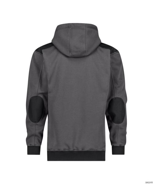 DASSY-Kapuzenshirt, INDY NEXT, anthrazitgrau/schwarz