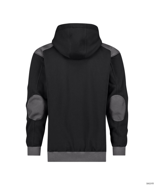 DASSY-Kapuzenshirt, INDY NEXT, schwarz/anthrazitgrau
