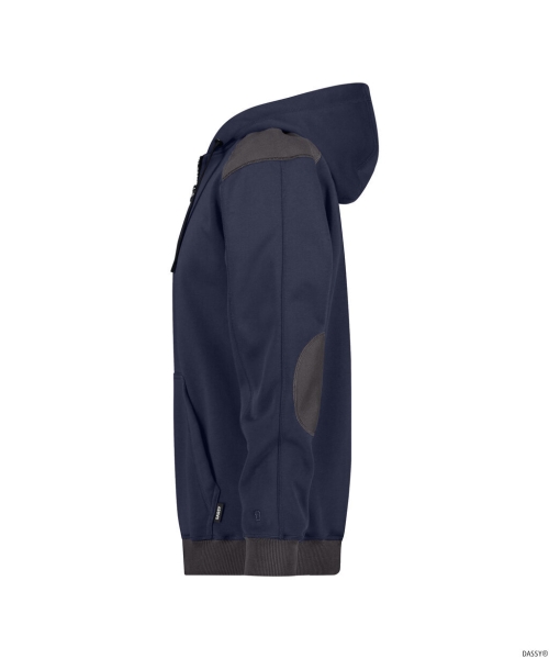 DASSY-Kapuzenshirt, INDY NEXT, nachtblau/anthrazitgrau