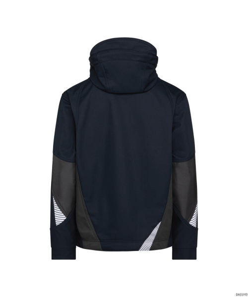 DASSY-Softshell-Jacke, GRAVITY NEXT, nachtblau/anthrazitgrau