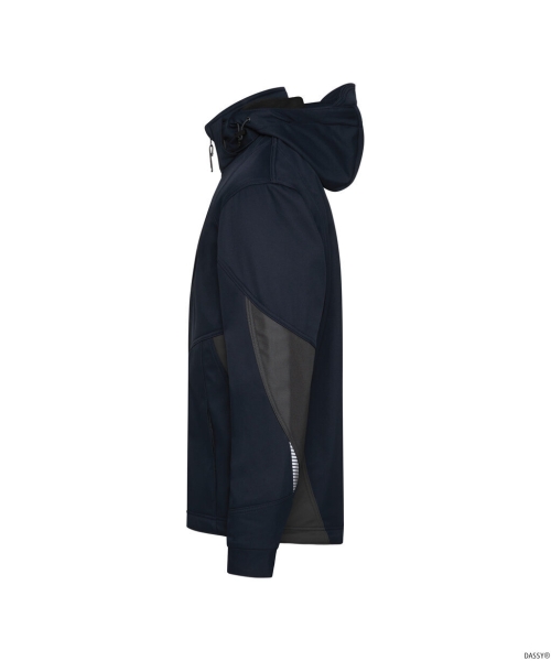 DASSY-Softshell-Jacke, GRAVITY NEXT, nachtblau/anthrazitgrau