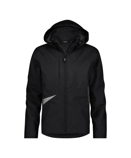 DASSY-Wasser- und winddichte Arbeitsjacke, HYPER NEXT, schwarz/anthrazitgrau