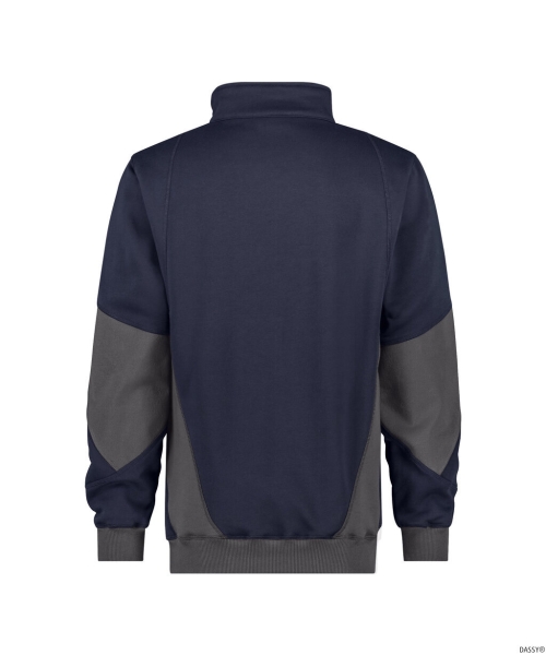 DASSY-Sweatshirt, HYRAX NEXT, nachtblau/anthrazitgrau
