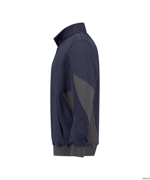 DASSY-Sweatshirt, HYRAX NEXT, nachtblau/anthrazitgrau