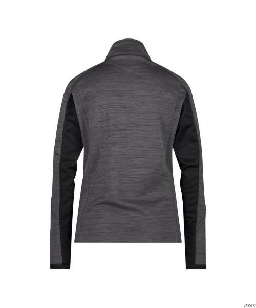 DASSY-Damen-Midlayer Jacke, CONVEX NEXT, anthrazitgrau/schwarz