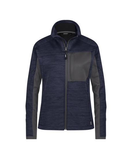 DASSY-Damen-Midlayer Jacke, CONVEX NEXT, nachtblau/anthrazitgrau