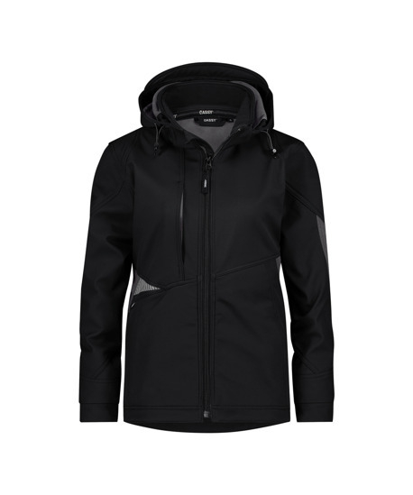 DASSY-Damen-Softshell-Jacke, GRAVITY NEXT, schwarz