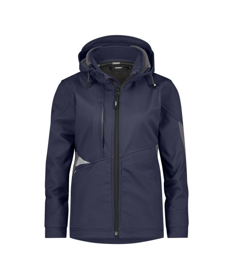DASSY-Damen-Softshell-Jacke, GRAVITY NEXT, nachtblau/anthrazitgrau