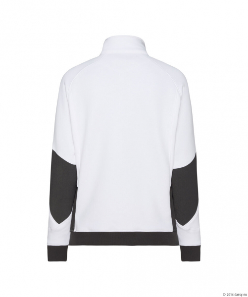 DASSY� Velox Next Women Sweatshirt f�r Damen, wei�/anthrazitgrau