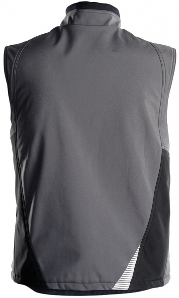 DASSY-Softshell-Weste FUSION,  grau/schwarz