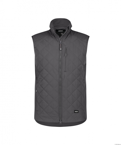 DASSY-Winterweste YALA, 90g/m², anthrazitgrau