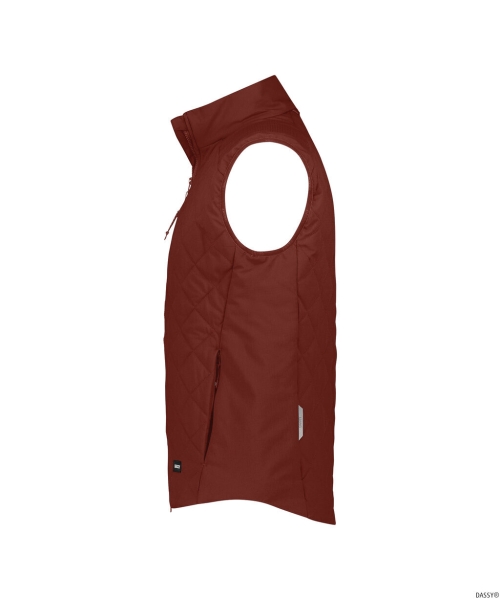 DASSY-Winterweste YALA, 90g/m�, ziegelrot